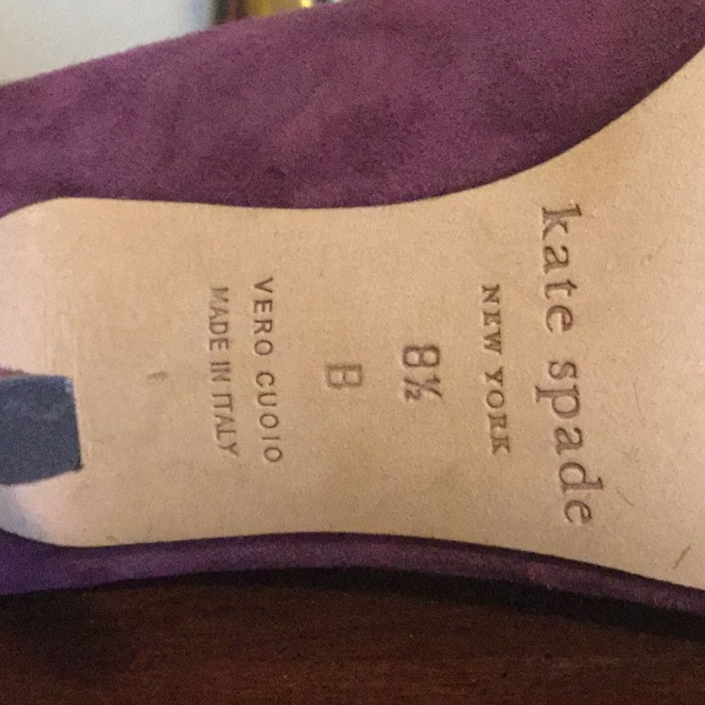 Kate Spade jeweled suede pointed-toe pump … - Picture 7 of 12